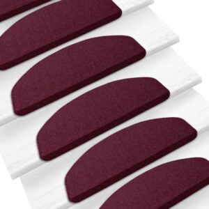 Trapmatten - 25x65cm - 10 stuks - rood - Type FLO/AM