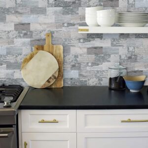 Plaktegels - 10 stuks - 30,5x30,5 cm - Vintage hout - Prijs per 0.93 m² - Type DEW/AM
