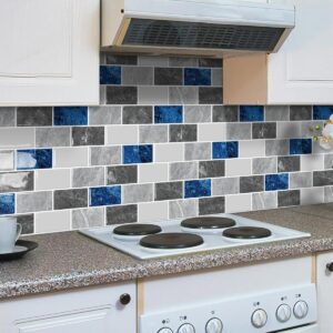Plaktegels - 10 stuks - 30,5x30,5 cm - Baksteenblauw - Prijs per 0.93 m² - Type DEW/AM