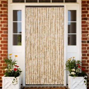 Vliegengordijn - 90x220 cm - beige - Type VD