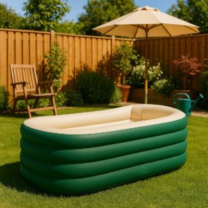 IJsbad - Opvouwbaar - Groen - 145x80 cm - max. 250 ltr - Type HEN/BLC
