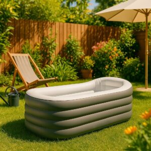 IJsbad - Opvouwbaar - Grijs - 145x80 cm - max. 250 ltr - Type HEN/BLC
