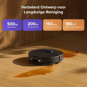 Robotstofzuiger Q10 S5 set - Zwart - Type ROB/AM