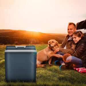 Koelbox - 24 liter - 230 V en 12 V - met eco-modus - antraciet - Type TIL/AM