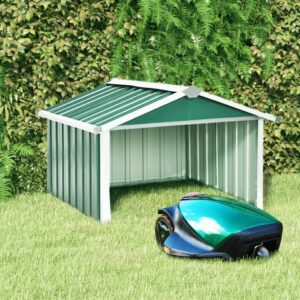 Robotmaaier overkapping - 92x97x63 cm - staal - groen - Type VD