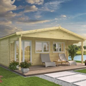 Tuinwoning Dana - 3 kamerwoning - 600x600 cm - onbehandeld