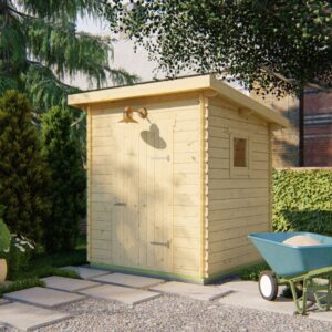 Tuinhuis Bibi - 220X220 cm (lxb) - onbehandeld