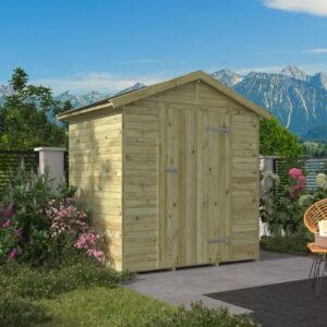 Tuinhuis Inge - groen geïmpregneerd - 188X122 cm