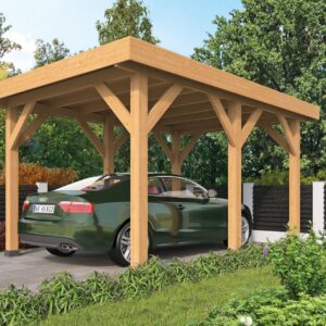 Carport Sneek - Douglas - 350x500 cm - DHZ Pakket
