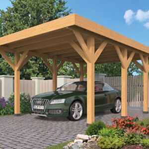 Carport Workum - Douglas - 450x600 cm - DHZ Pakket