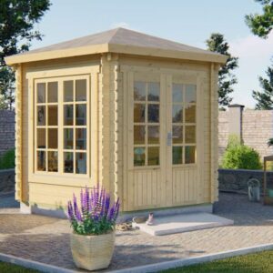 Tuinhuis Suze - 354X316 cm (lxb) - onbehandeld