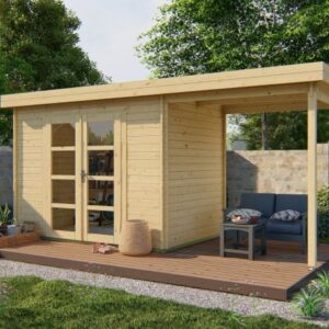 Tuinhuis Mila - 500X200 cm (lxb) - onbehandeld