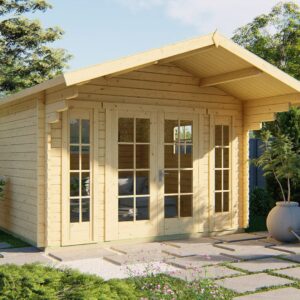 Tuinhuis Lois- 380X380 cm (lxb) - onbehandeld