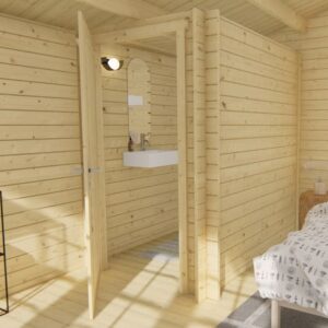 Tuinhuis Feline - Toiletkit - 140X200 cm (lxb) - onbehandeld