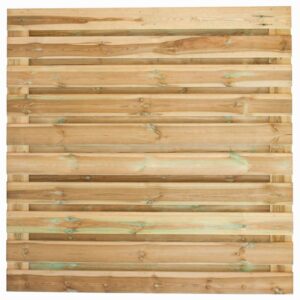 Tuinscherm - Lier - 180x180 cm - 19 Planks - Grenen Geïmpregneerd