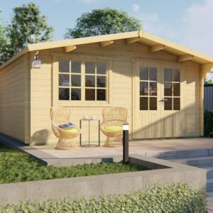 Tuinhuis Soof - 500X500 cm (lxb) - onbehandeld