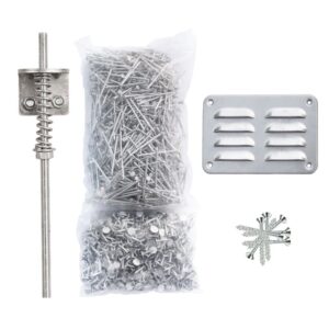 Starterset 1 - 800 spijkers / 200 asfaltnagels / ventilatie set - Prijs op aanvraag