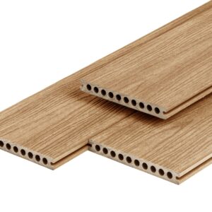 Vlonderplank Composiet - Ceder - 2,3x13,8x300 cm - PuraShield - fijne houtnerf - Prijs per m²