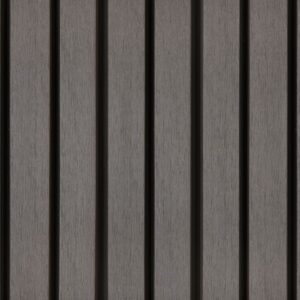 Gevelbekleding Composiet - PuraTech 55 - Dark Grey - 3,3x17x290 cm - fijne houtnerf