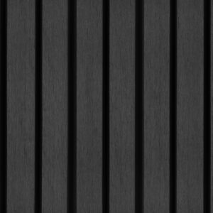 Gevelbekleding Composiet - PuraTech 55 - Ebony Black - 3,3x17x290 cm - fijne houtnerf