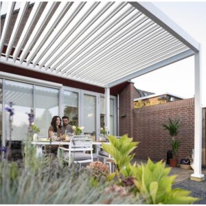 Overkapping Mirador Basic - 300x360 cm - Wit