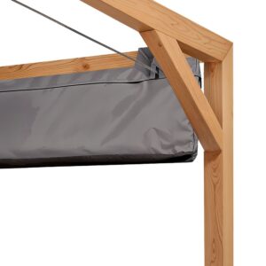 Pergoladoek beschermhoes 290 cm - antraciet