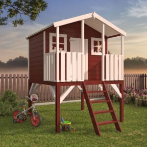 Speelhuisje Gretel - onbehandeld - 150x150x170 (bxdxh)