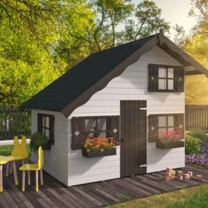 Speelhuisje Pinokkio - onbehandeld - 220x180x170 (bxdxh)