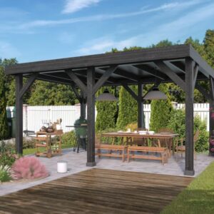 Overkapping - DHZ - Tholen - 400x500 cm - geïmpregneerd