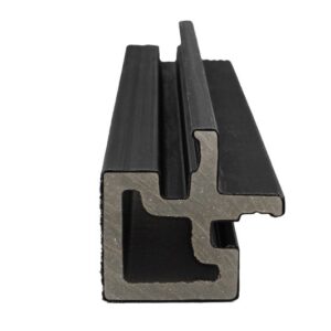 Gevelbekleding Composiet - PuraTech Hoekprofiel - Ebony Black - 6,7x6,7x290 cm