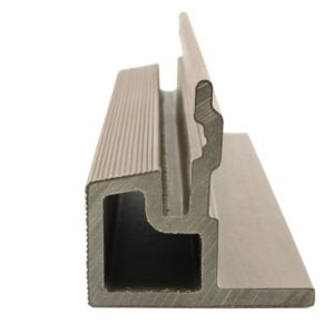 Gevelbekleding Composiet - PuraTech Eindprofiel - Light Grey - 5,8x5,8x290 cm