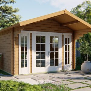 Tuinhuis Lois- 380X380 cm (lxb) - geïmpregneerd