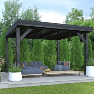 Overkapping - DHZ - Kapelle - 400x400 cm - geïmpregneerd