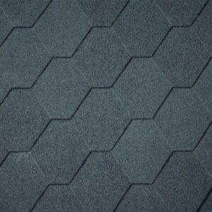 Dakshingles - Hexagonaal zwart