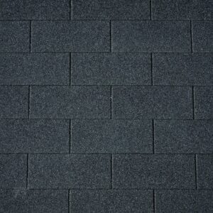 Dakshingles - Recht zwart