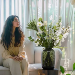 Bloem Boeket Harmony kunstbloemen - 85 cm