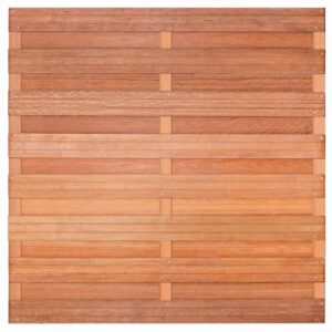 Tuinscherm - Spa - 180x180 cm - 15 Planks - Hardhout