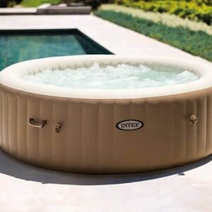 PureSpa Bubble Therapy opblaasbare spa – 4 persoons