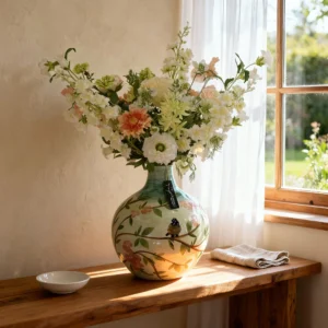 Bloem Boeket Alexia kunstbloemen - 65 cm