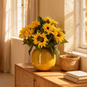 Bloem Boeket Lizzy kunstbloemen - 45 cm