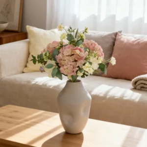 Bloem Boeket Rose kunstbloemen - 65 cm