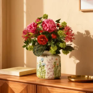 Bloem Boeket Sanne kunstbloemen - 60 cm