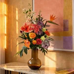 Bloem Boeket Tess kunstbloemen - 90 cm