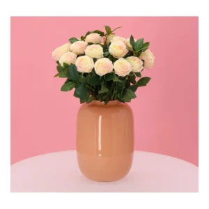 Bloem Boeket Vela kunstbloemen - 45 cm - Creme