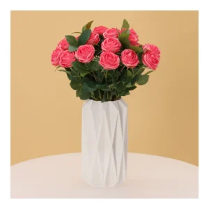 Bloem Boeket Vela kunstbloemen - 45 cm - Roze