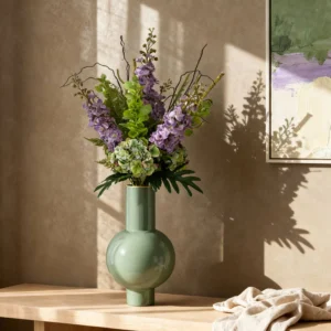 Bloem Boeket Yara kunstbloemen - 90 cm - Paars