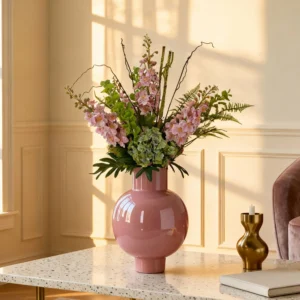 Bloem Boeket Yara kunstbloemen - 90 cm - Roze