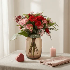 Bloem Boeket Vivia kunstbloemen - 45 cm