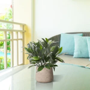 Laurierl kunstplant 35 cm in pot - UV bestendig