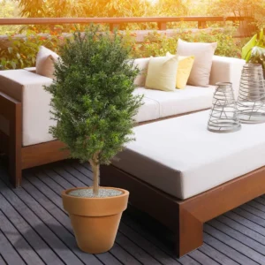 Taxus kunstplant 90 cm in pot - UV bestendig